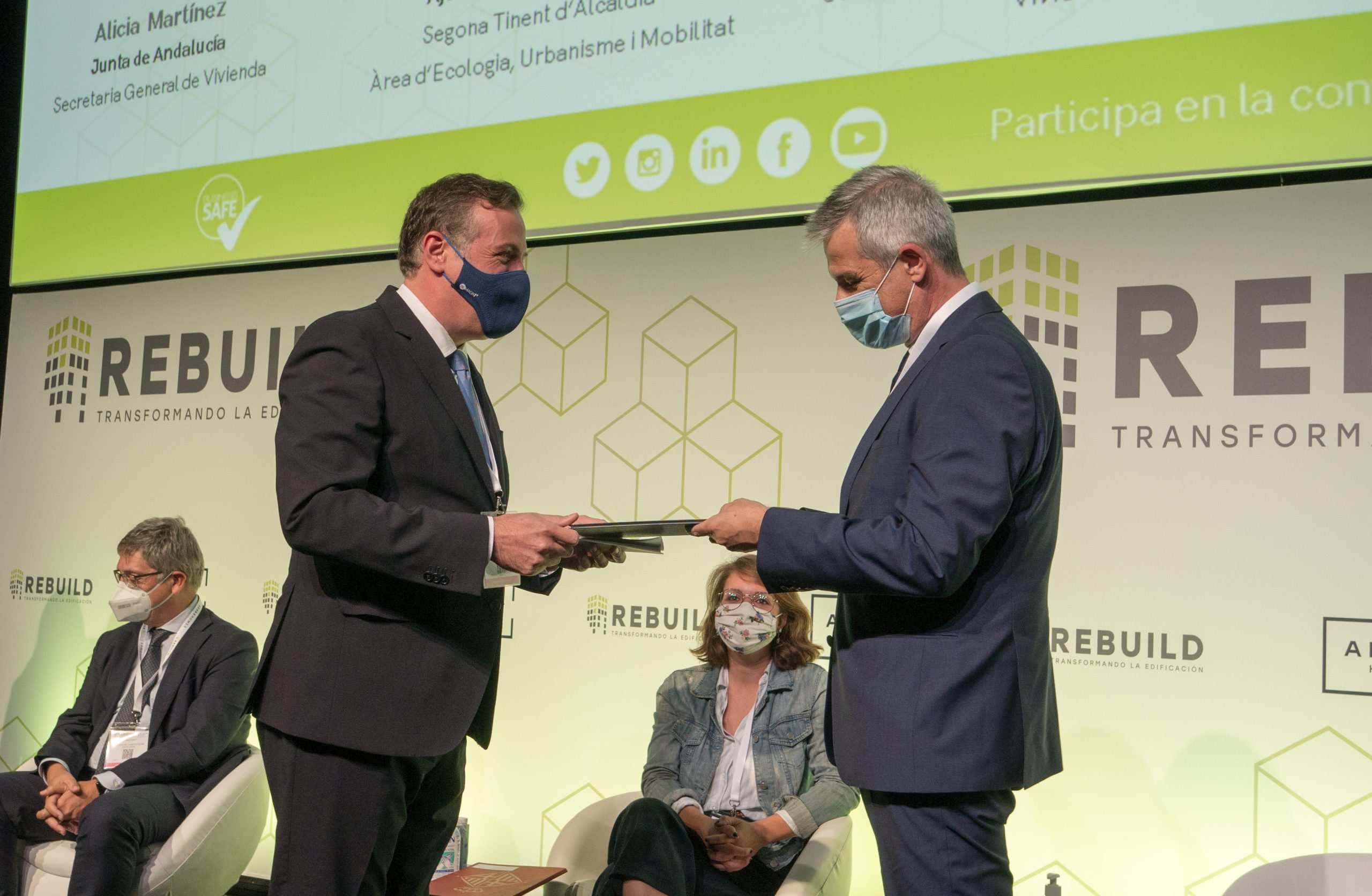 REBUILD 2020 entrega al Gobierno de España un Memorándum con 24 iniciativas para que el sector de la edificación se convierta en palanca de la recuperación económica