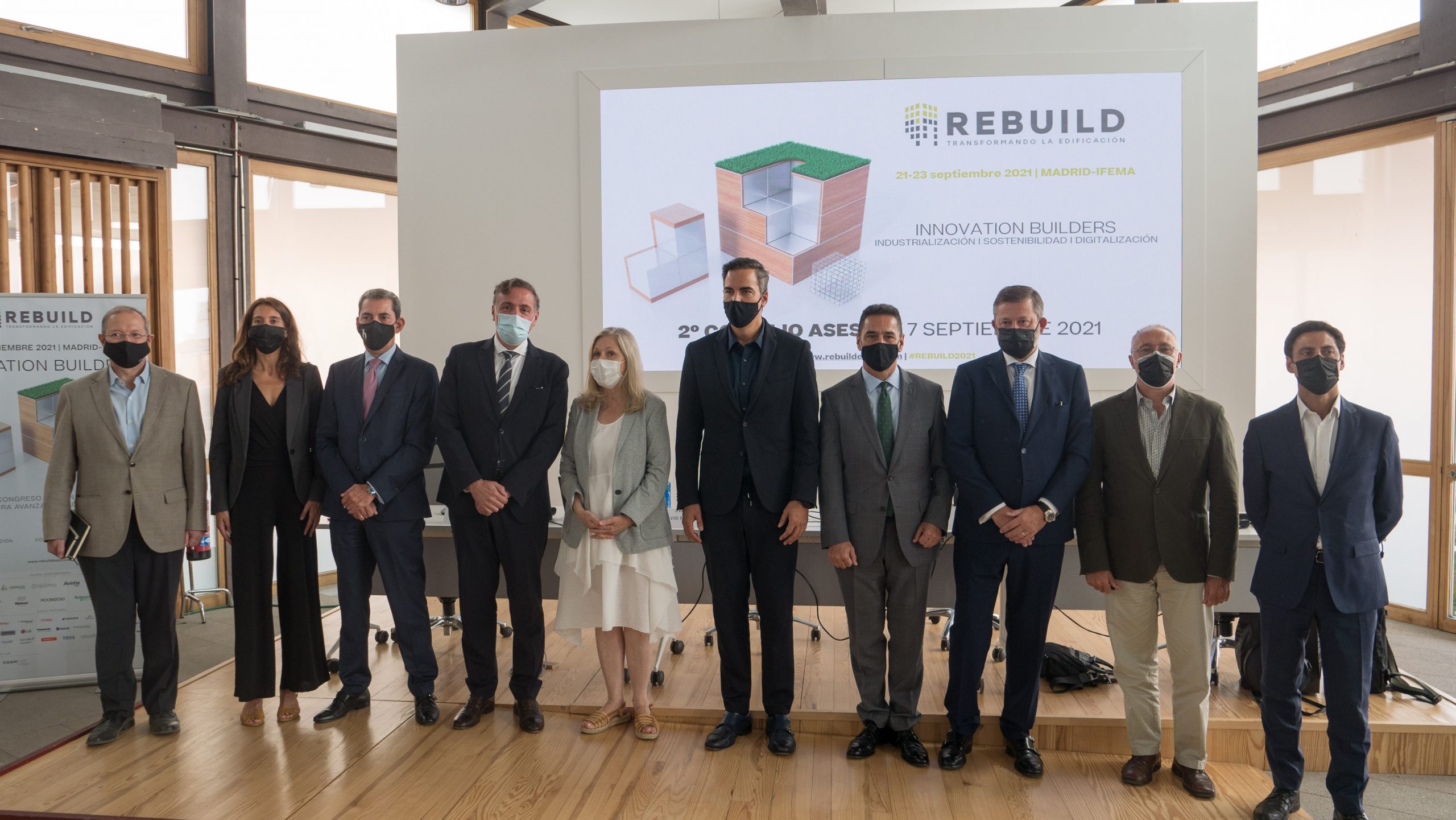 REBUILD 2021 supera todas las expectativas con 280 firmas expositoras y más de 8.000 congresistas previstos